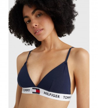 Tommy Hilfiger Padded bra with padding Marine Cotton - ESD Store fashion,  footwear and accessories - best brands shoes and designer shoes