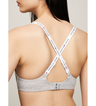 Tommy Hilfiger Reggiseno a triangolo Icons grigio