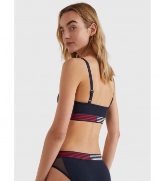 Tommy Hilfiger Reggiseno a triangolo elasticizzato blu navy