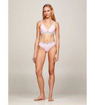 Tommy Hilfiger Tanga-Bund Logo rosa