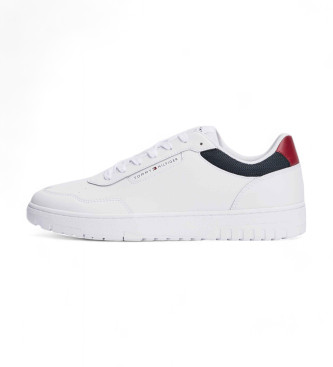 Tommy Hilfiger Basket Lder Sneakers hvid