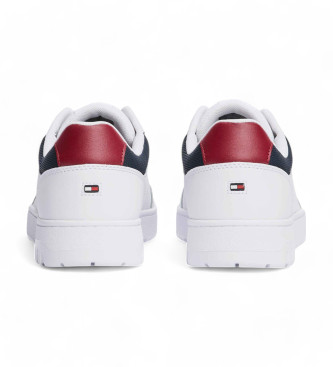 Tommy Hilfiger Zapatillas de Piel Basket blanco