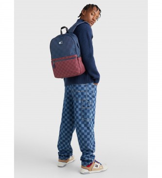 Tommy Hilfiger Multicolor checkerboard university backpack