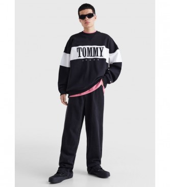 Tommy Jeans Sweat-shirt Reg Authentic Block noir