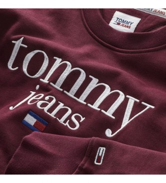 Tommy Hilfiger Sweat-shirt Reg Modern Corp Logo bordeaux