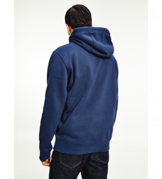 Tommy Hilfiger Regular Hooded Sweatshirt with fleece lining blue