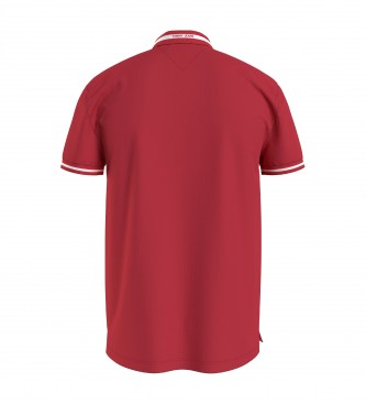 Tommy Jeans Tipped Stretch polo shirt red