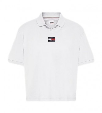 Tommy Hilfiger Polo Center Badge blanco