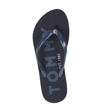 Tommy Hilfiger Tongs Tommy Flat Beach navy