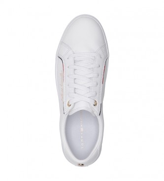 Tommy Hilfiger Sneakers firmate in pelle bianche