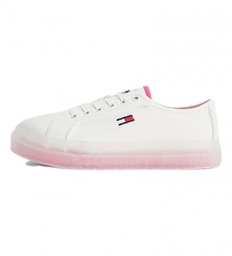 Tommy Hilfiger Formadores Tommy Jeans Jeans Sirene branca, rosa