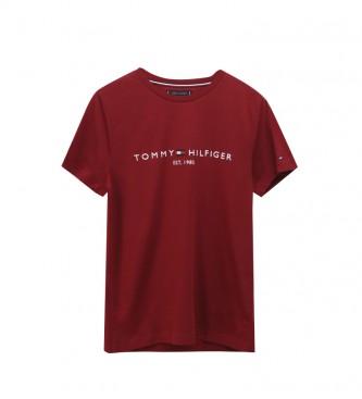 Tommy Hilfiger T-shirt MW0MW11797 maroon