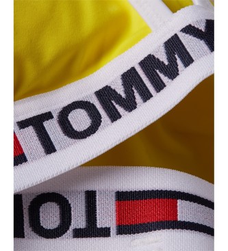 Tommy Hilfiger Bikini top Triangle Fixed yellow