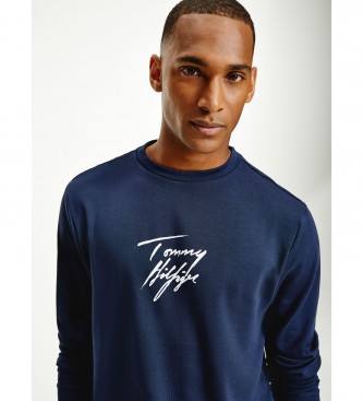 Tommy Hilfiger Camiseta homewear Track marino