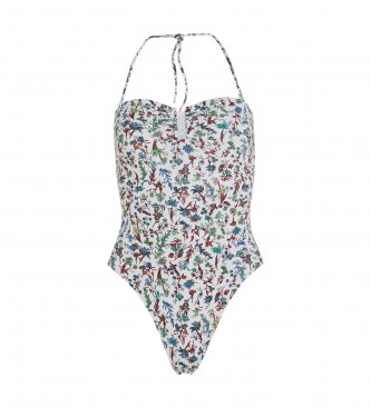 Tommy Hilfiger Multicoloured floral print swimming costume