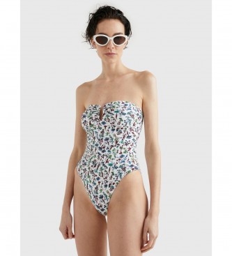 Tommy Hilfiger Multicoloured floral print swimming costume