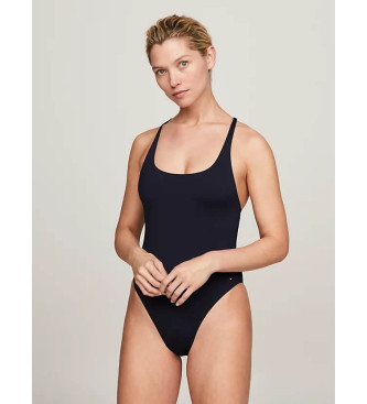 Tommy Hilfiger Maillot de bain  rayures Elevated Global navy