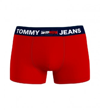 Tommy Hilfiger Boxers Tronco com Logotipo na Cintura Vermelha
