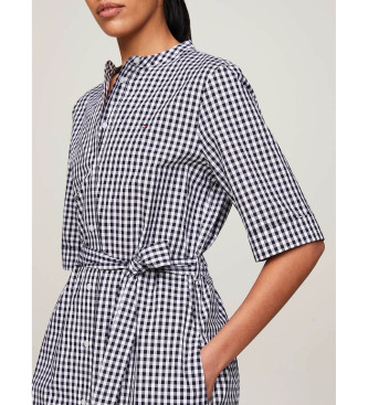 Tommy Hilfiger Vestido camisero Gingham azul