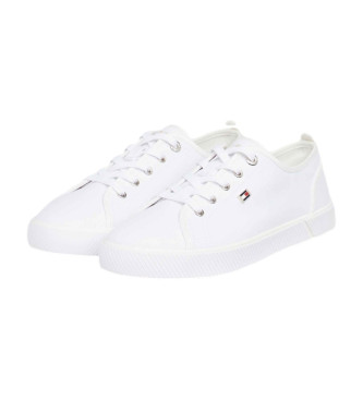 Tommy Hilfiger Sneakers i canvas vit
