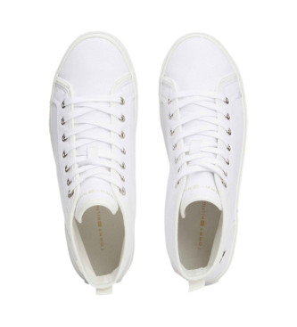 Tommy Hilfiger Sneakers alte in tela bianca