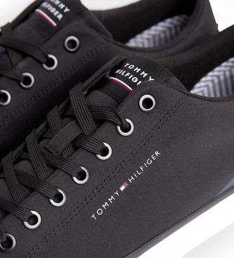 Tommy Hilfiger Chaussures de sport avec logo et ruban noir distinctif