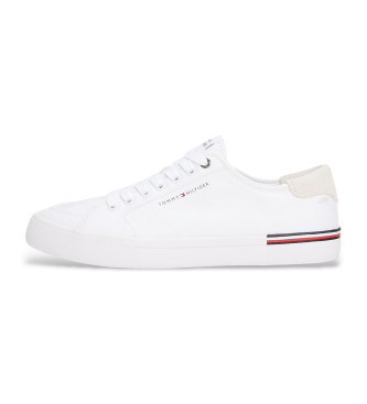 Tommy Hilfiger Sneakers con logo e texture bianca a contrasto