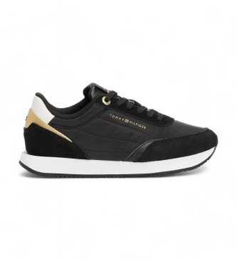 Tommy Hilfiger Zapatillas con paneles mixtos negro