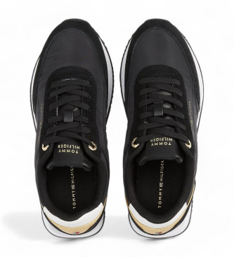 Tommy Hilfiger Zapatillas con paneles mixtos negro