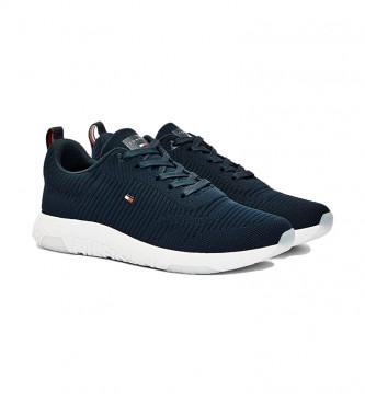 Tommy Hilfiger Trainers Corporate Knit Rib Runner navy 