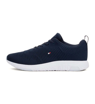 Tommy Hilfiger Sneakers Corporate Knit Rib Runner navy 
