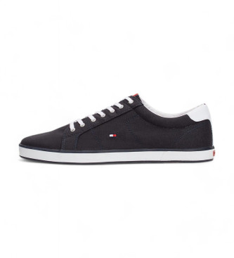 Tommy Hilfiger Baskets  lacets en toile marine