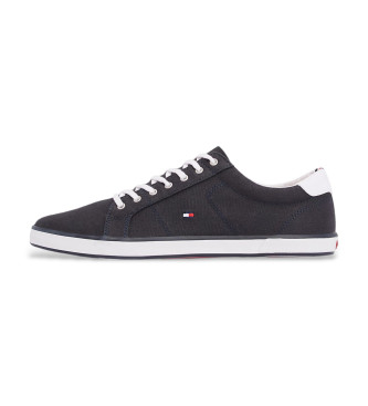 Tommy Hilfiger Baskets  lacets en toile marine