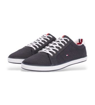 Tommy Hilfiger Baskets  lacets en toile marine