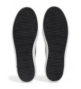 Tommy Hilfiger Sportschoenen van canvas met zwart gemailleerd logo