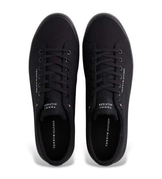 Tommy Hilfiger Sneakers in tela con logo nero