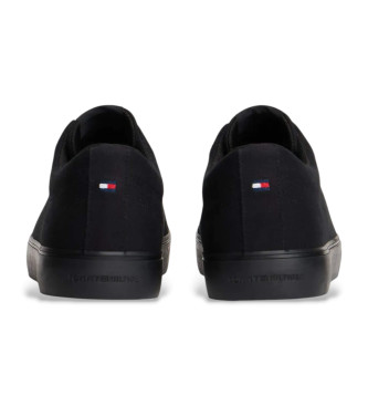 Tommy Hilfiger Sneakers in tela con logo nero