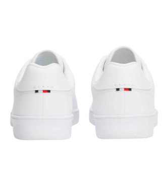 Tommy Hilfiger Court Cupsole Leather Sneakers white
