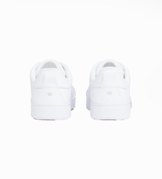 Tommy Hilfiger Sneakers in pelle bianca con suola preformata