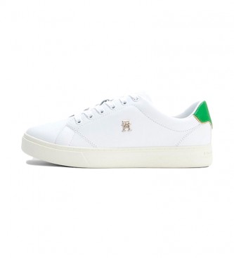 Tommy Hilfiger Elevated Leather Sneakers White