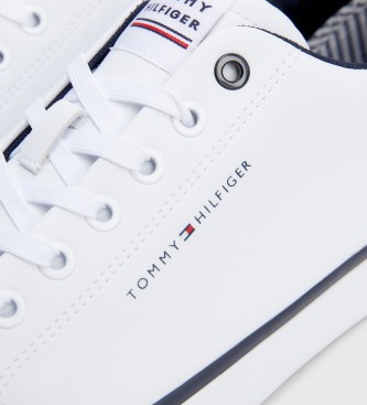 Tommy Hilfiger Sneaker Hi Vulc Core in pelle bianca