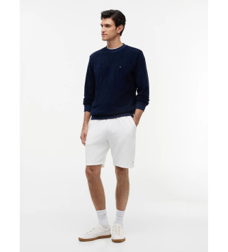 Tommy Hilfiger Off-white Lux Leather Sneakers