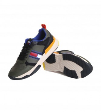 Tommy Hilfiger Sneaker Modern Runner in pelle multicolor