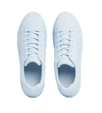 Tommy Hilfiger Blue Platform Leather Sneakers