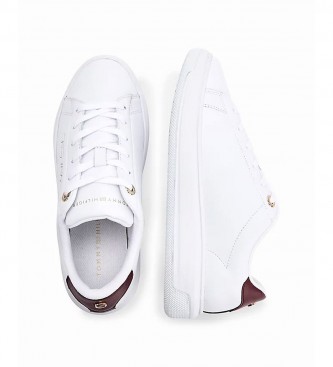 Tommy Hilfiger Sneakers Signature Court in pelle bianche