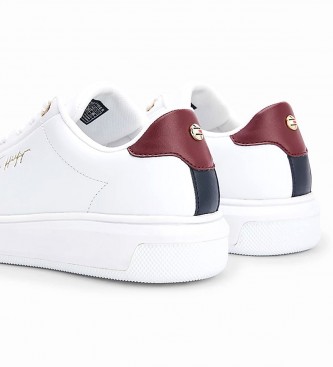 Tommy Hilfiger Sneakers Signature Court in pelle bianche