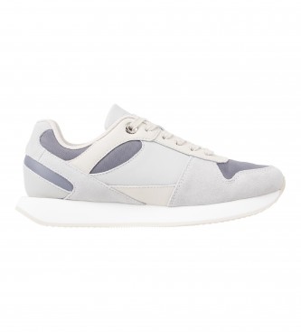 Tommy Hilfiger Th Essential grey leather shoes