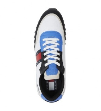 Tommy Jeans Track Cleat white leather sneakers