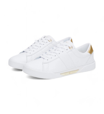 Tommy Hilfiger Zapatillas de tenis informales en piel Chic blanco