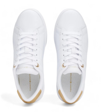 Tommy Hilfiger Zapatillas de tenis informales en piel Chic blanco